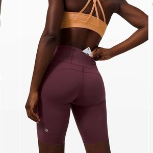 Lululemon Fast & Free 10" Short in Cassis, Size 12, Great condition